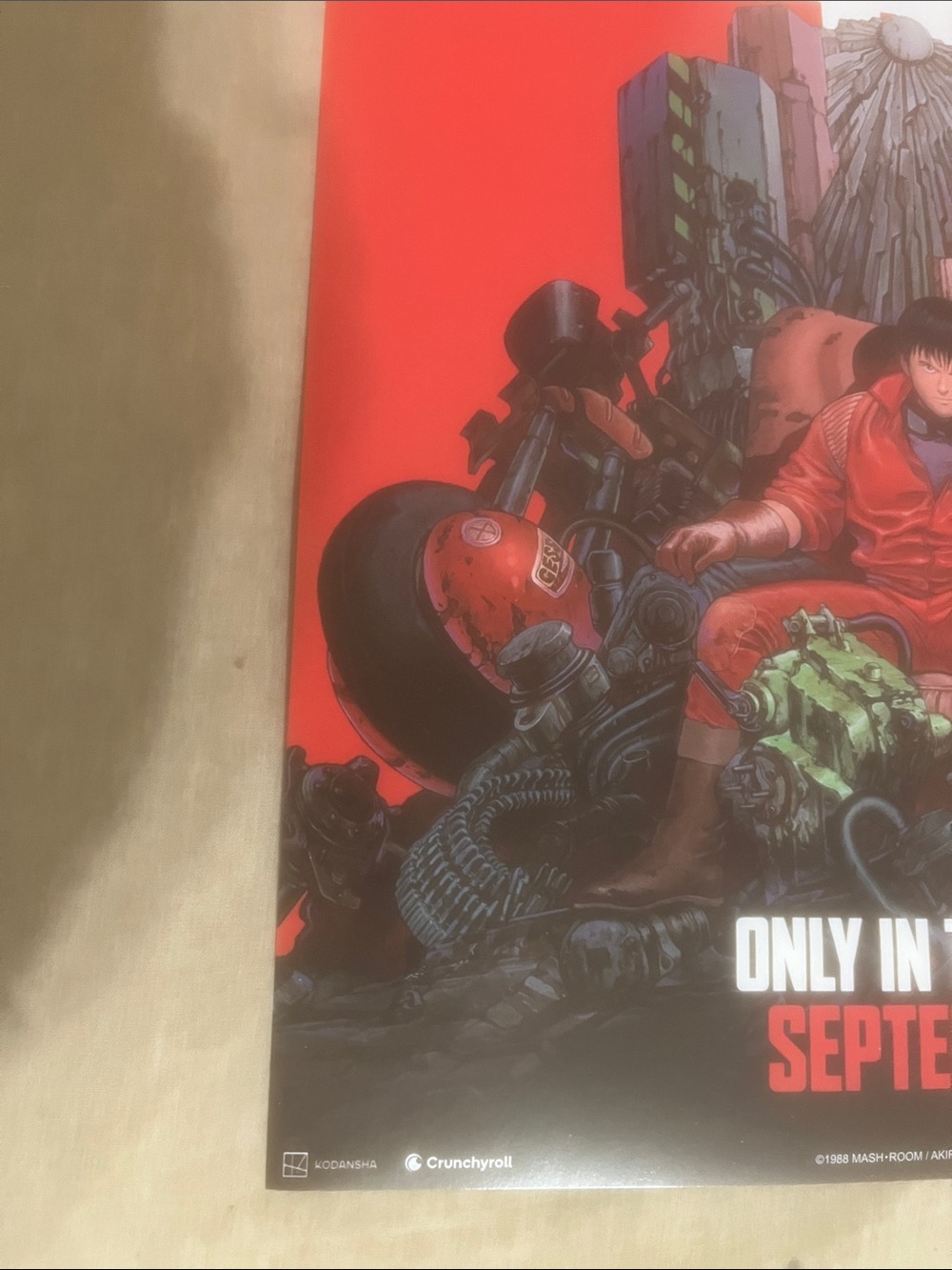 Akira The Anime Movie Poster 2026 Wow Omg - Picture 5 of 9